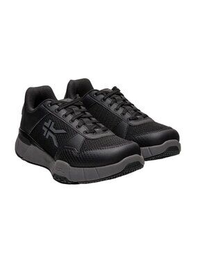 Kuru Quantum 2 Orthopedic Sneakers Jet Black Slate Gray Men’s Size 10.5 Wide New